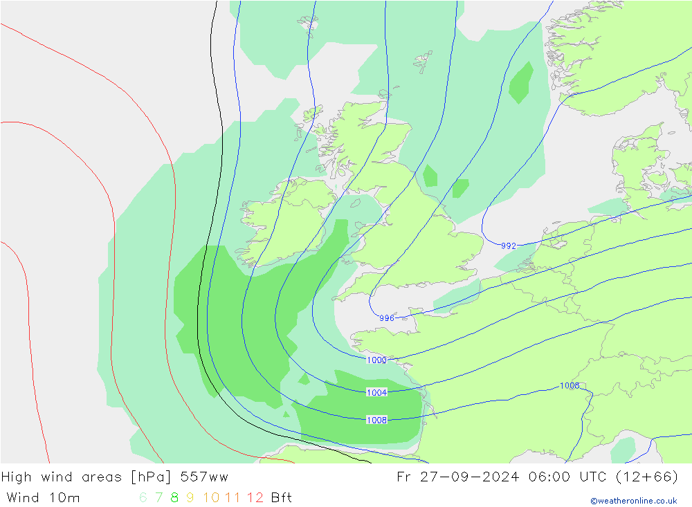 High wind areas 557ww Fr 27.09.2024 06 UTC