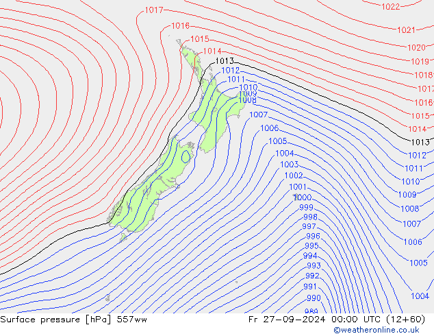 Bodendruck 557ww Fr 27.09.2024 00 UTC