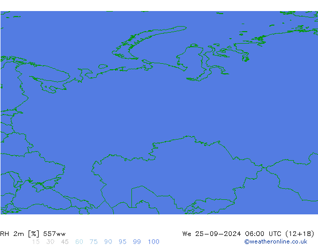 RH 2m 557ww Mi 25.09.2024 06 UTC