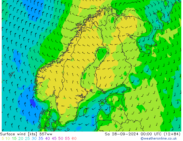 Viento 10 m 557ww sáb 28.09.2024 00 UTC