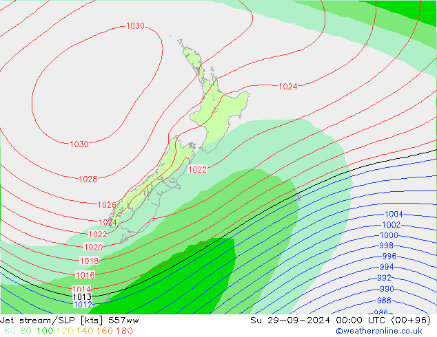 Prąd strumieniowy 557ww nie. 29.09.2024 00 UTC