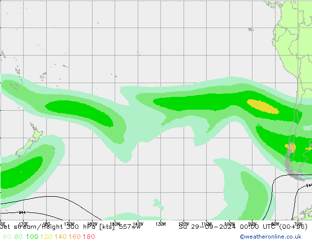 Prąd strumieniowy 557ww nie. 29.09.2024 00 UTC