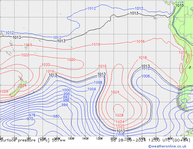 pression de l'air 557ww sam 28.09.2024 12 UTC