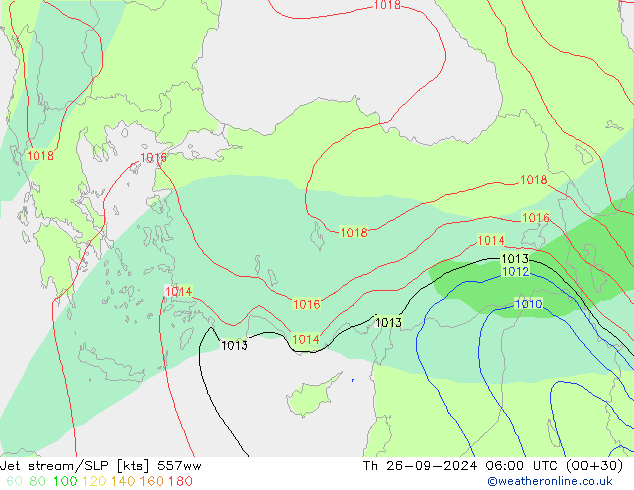 Jet stream 557ww Qui 26.09.2024 06 UTC