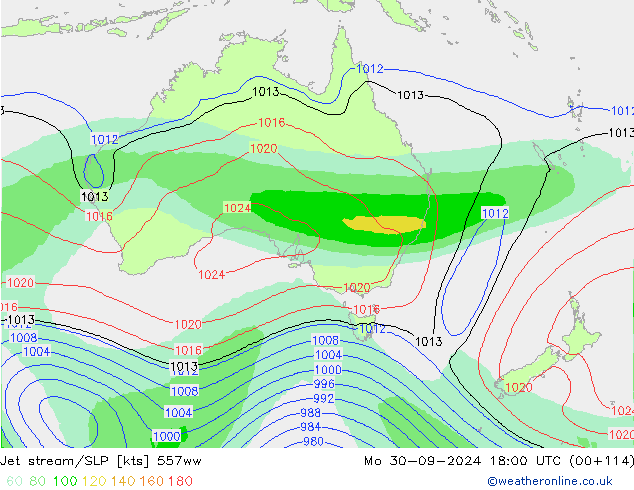 Courant-jet 557ww lun 30.09.2024 18 UTC