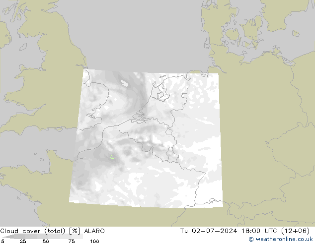 云 (总) ALARO 星期二 02.07.2024 18 UTC