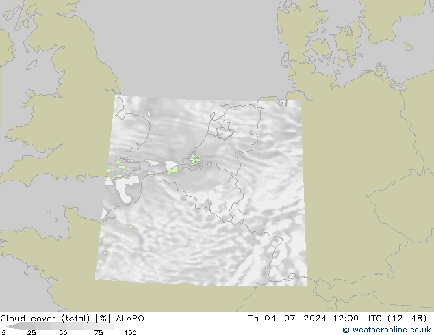 云 (总) ALARO 星期四 04.07.2024 12 UTC