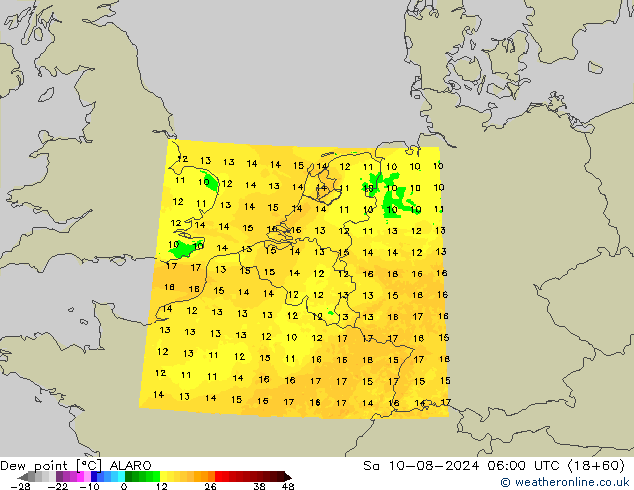 Dauwpunt ALARO za 10.08.2024 06 UTC