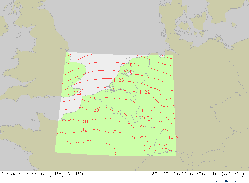 ciśnienie ALARO pt. 20.09.2024 01 UTC