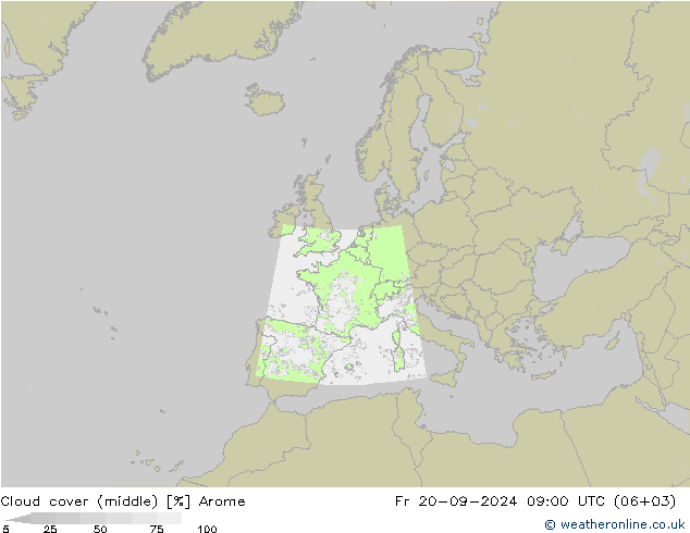  () Arome  20.09.2024 09 UTC