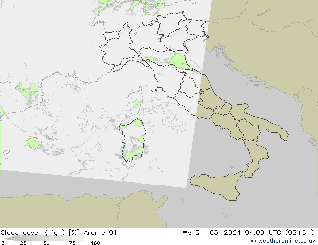 Nubi alte Arome 01 mer 01.05.2024 04 UTC