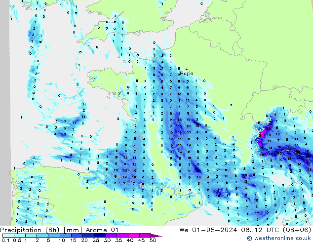  (6h) Arome 01  01.05.2024 12 UTC