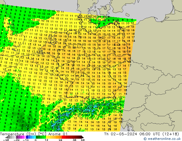     Arome 01  02.05.2024 06 UTC