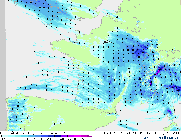  (6h) Arome 01  02.05.2024 12 UTC