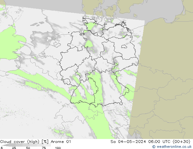 облака (средний) Arome 01 сб 04.05.2024 06 UTC