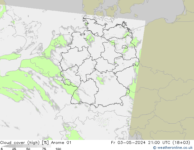 云 (中) Arome 01 星期五 03.05.2024 21 UTC