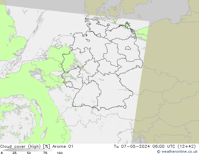 Nubi alte Arome 01 mar 07.05.2024 06 UTC