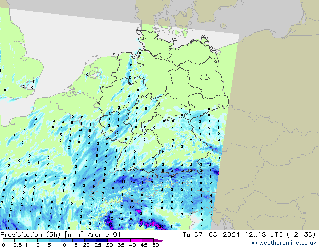  (6h) Arome 01  07.05.2024 18 UTC