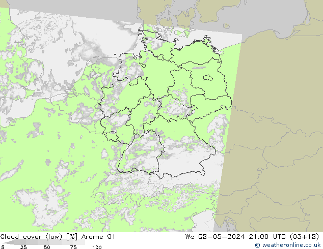 облака (низкий) Arome 01 ср 08.05.2024 21 UTC