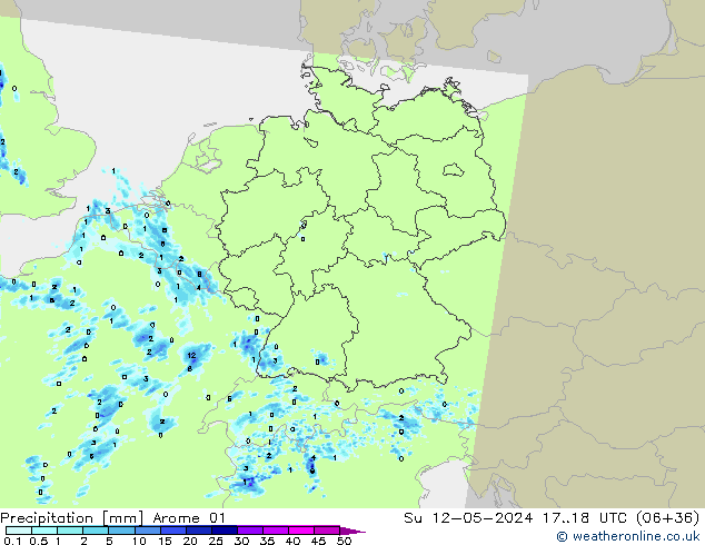 opad Arome 01 nie. 12.05.2024 18 UTC