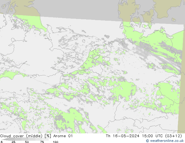 Wolken (mittel) Arome 01 Do 16.05.2024 15 UTC