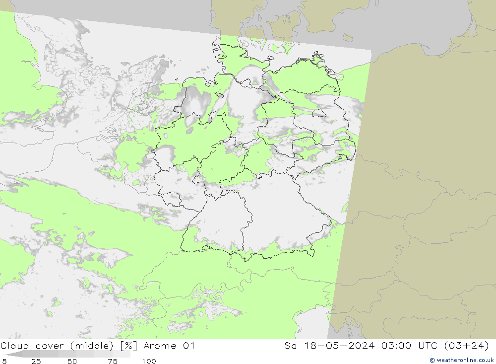 云 (中) Arome 01 星期六 18.05.2024 03 UTC
