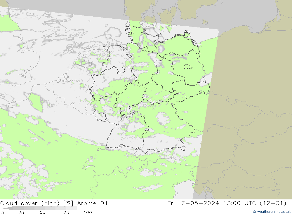 Nubi alte Arome 01 ven 17.05.2024 13 UTC