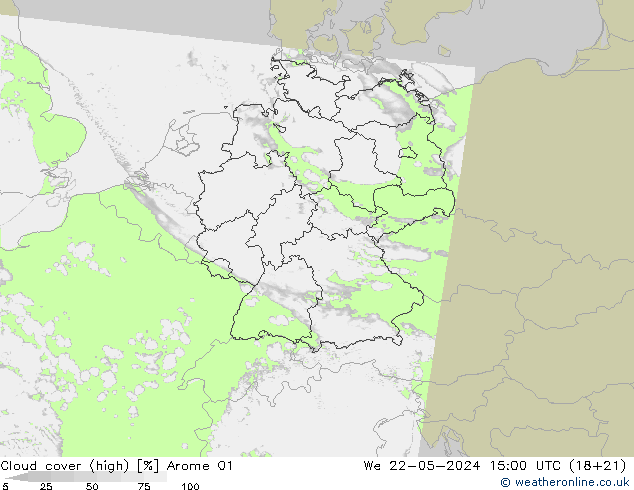 облака (средний) Arome 01 ср 22.05.2024 15 UTC