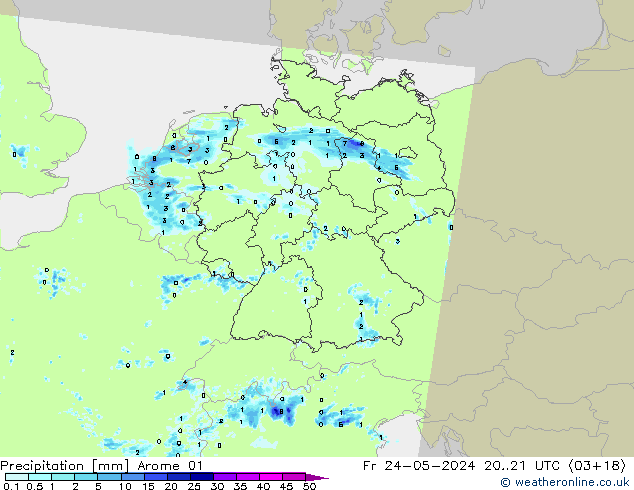 opad Arome 01 pt. 24.05.2024 21 UTC