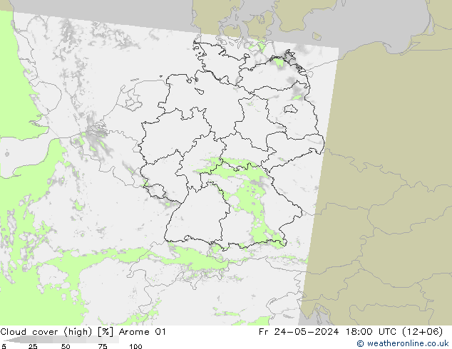 облака (средний) Arome 01 пт 24.05.2024 18 UTC