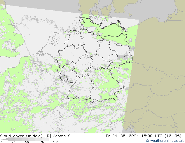 Bulutlar (orta) Arome 01 Cu 24.05.2024 18 UTC