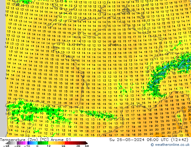     Arome 01  26.05.2024 06 UTC