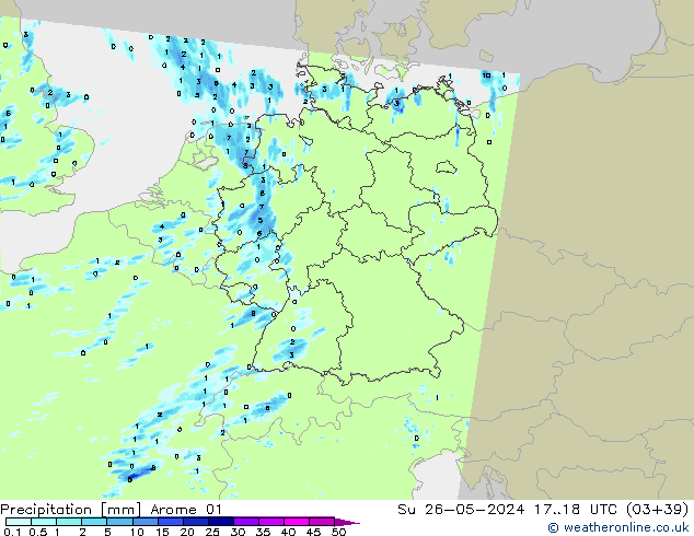 opad Arome 01 nie. 26.05.2024 18 UTC