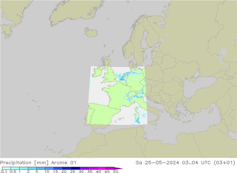 opad Arome 01 so. 25.05.2024 04 UTC