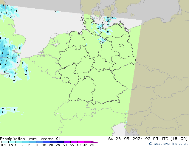  Arome 01  26.05.2024 03 UTC