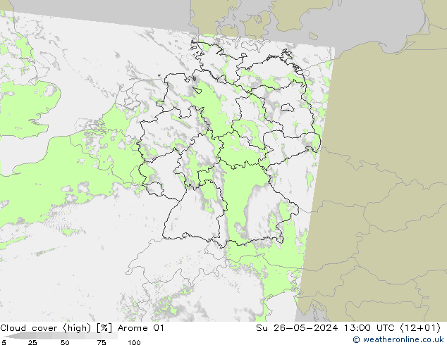 облака (средний) Arome 01 Вс 26.05.2024 13 UTC