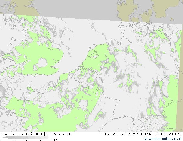Bulutlar (orta) Arome 01 Pzt 27.05.2024 00 UTC
