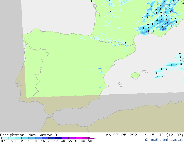 opad Arome 01 pon. 27.05.2024 15 UTC