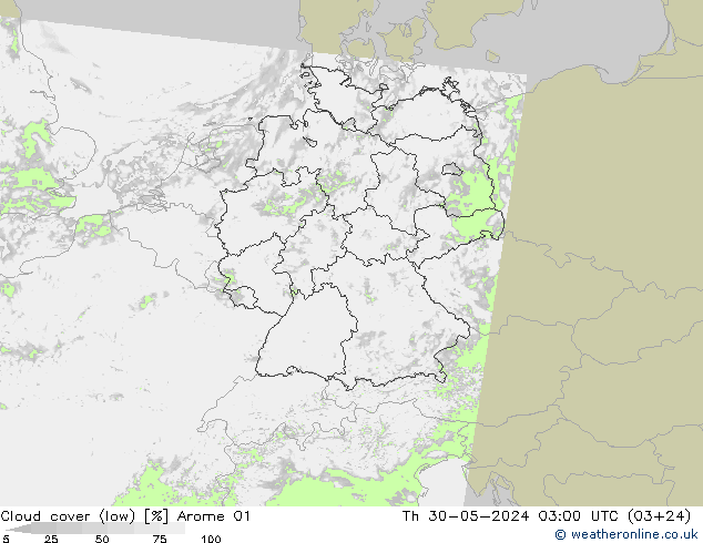 облака (низкий) Arome 01 чт 30.05.2024 03 UTC