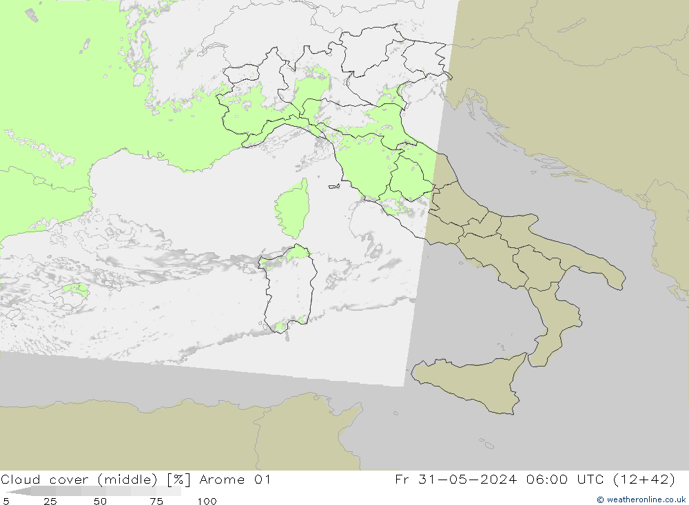 облака (средний) Arome 01 пт 31.05.2024 06 UTC