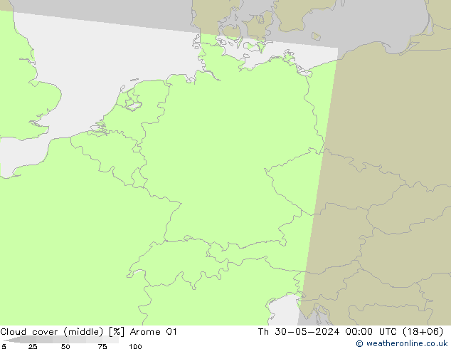 Bulutlar (orta) Arome 01 Per 30.05.2024 00 UTC