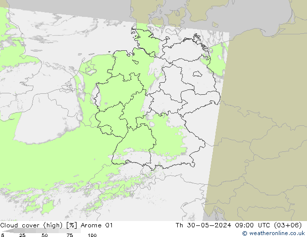 Nubi alte Arome 01 gio 30.05.2024 09 UTC