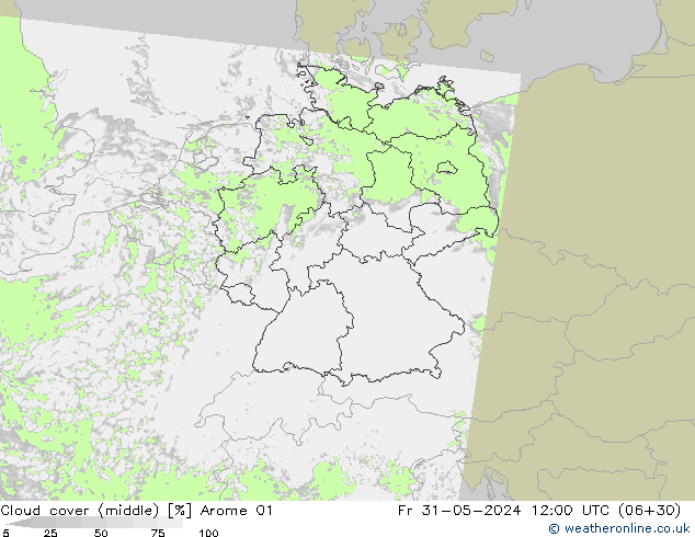 Bulutlar (orta) Arome 01 Cu 31.05.2024 12 UTC