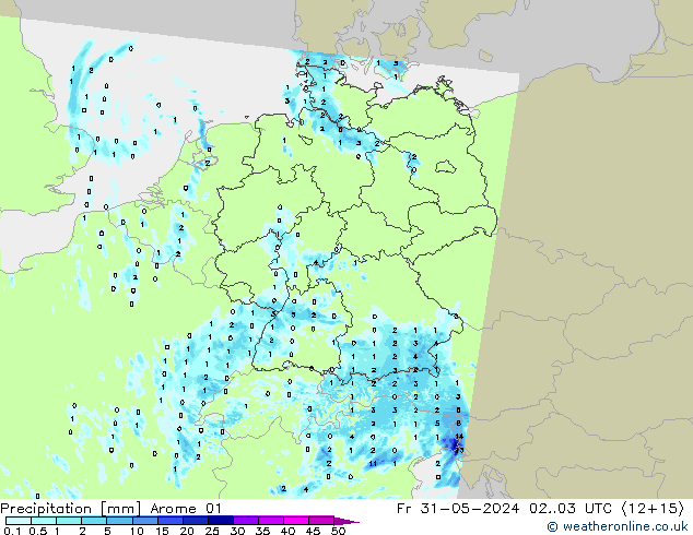  Arome 01  31.05.2024 03 UTC