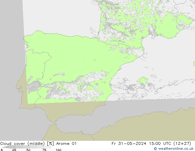 Bulutlar (orta) Arome 01 Cu 31.05.2024 15 UTC