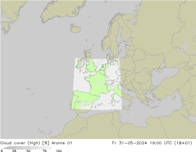 nuvens (high) Arome 01 Sex 31.05.2024 19 UTC
