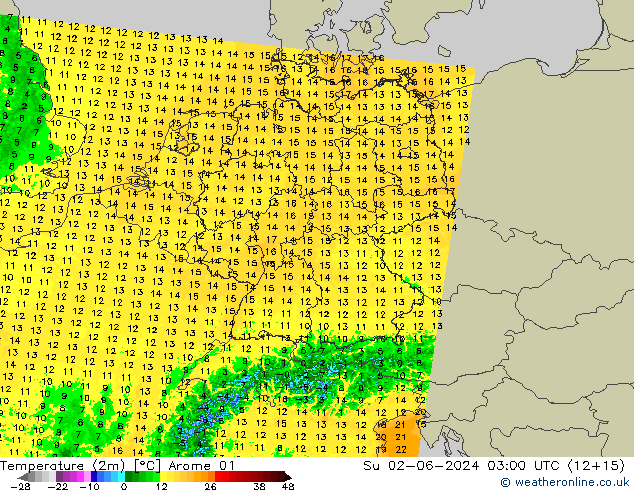     Arome 01  02.06.2024 03 UTC