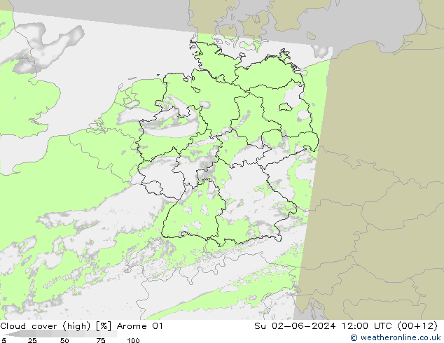 Nubi alte Arome 01 dom 02.06.2024 12 UTC