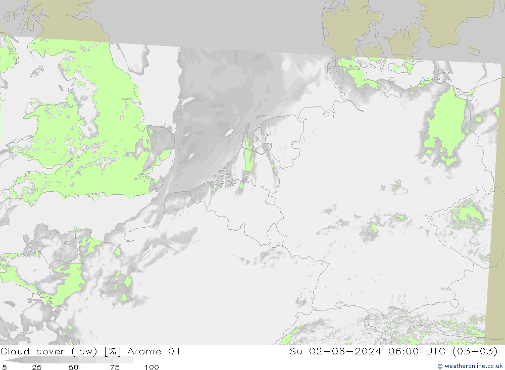 облака (низкий) Arome 01 Вс 02.06.2024 06 UTC