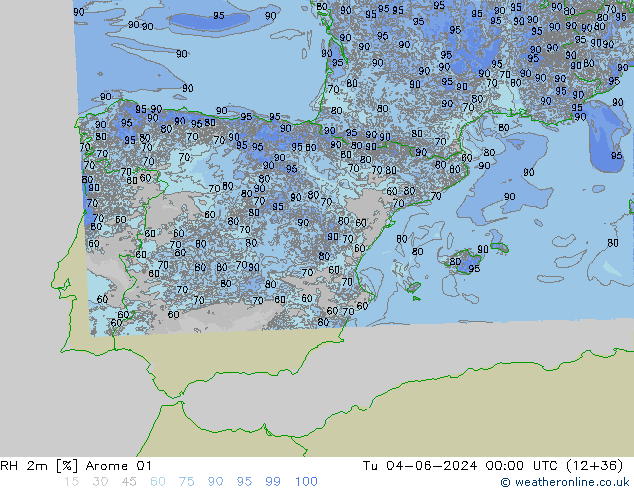 2m Nispi Nem Arome 01 Sa 04.06.2024 00 UTC